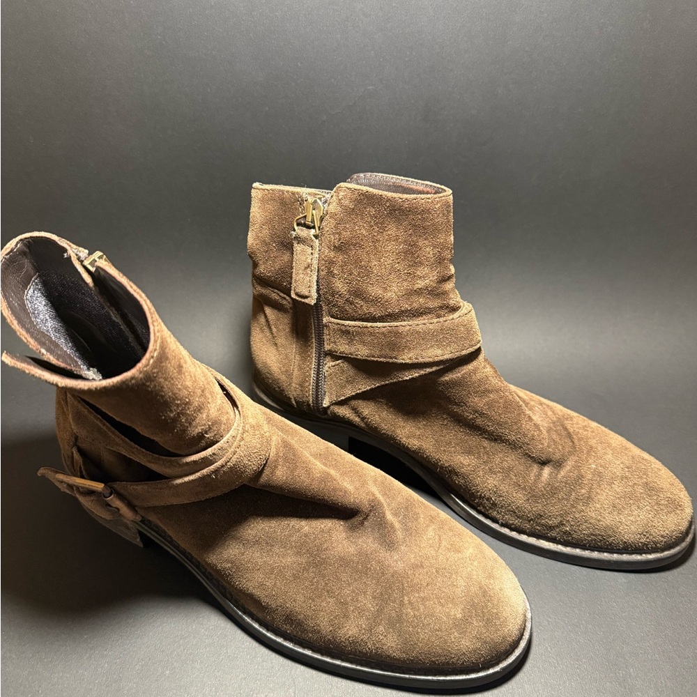 Aquaitalia Brown Suede Boots 7.5